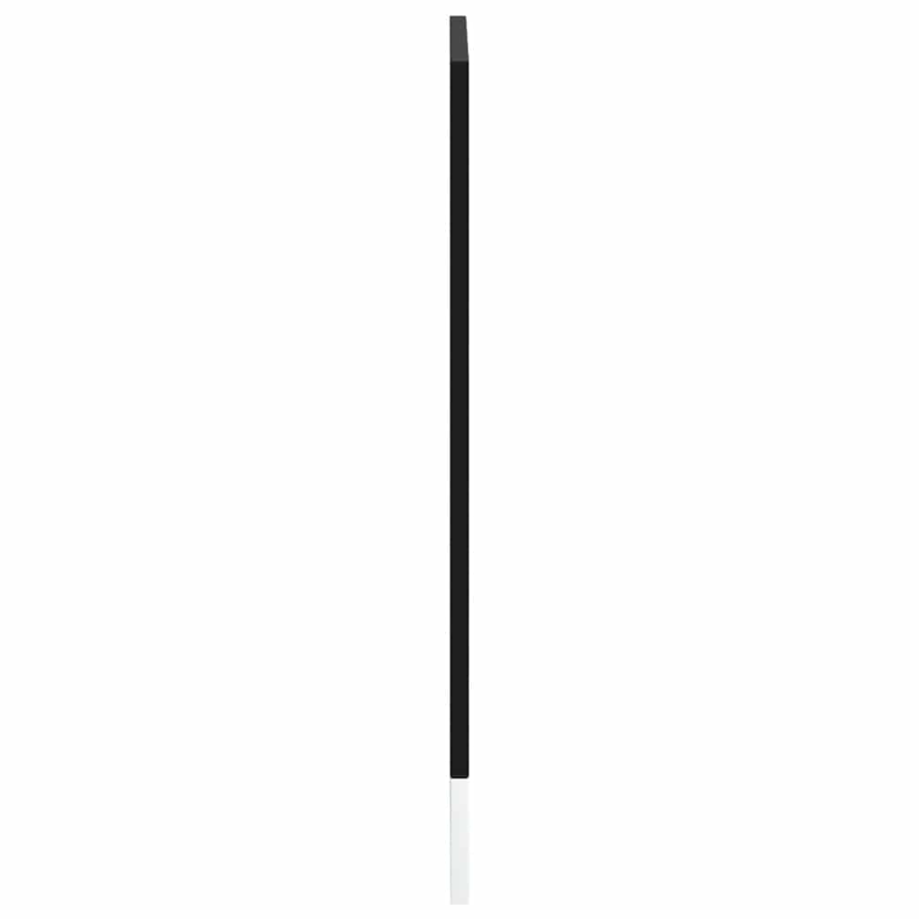 Vaatwaspaneel Kalmar 60x1,5x67 cm bewerkt hout zwart