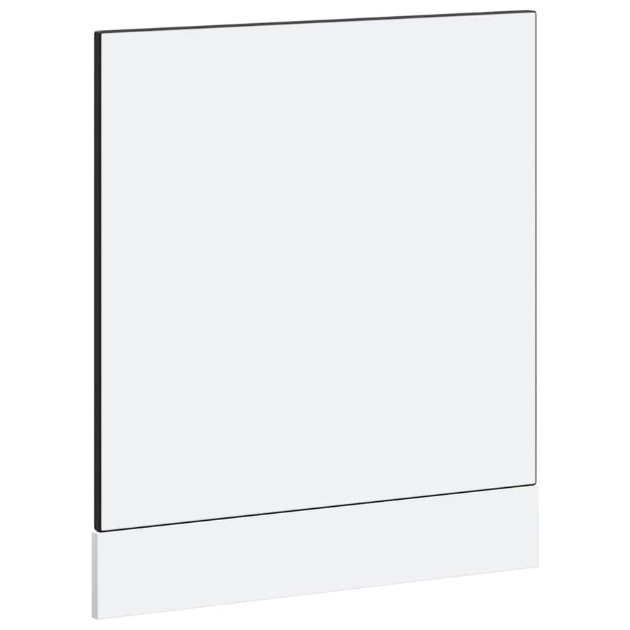 Vaatwaspaneel Kalmar 60x1,5x67 cm bewerkt hout zwart