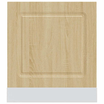 Vaatwaspaneel Kalmar 60x1,5x67 cm bewerkt hout sonoma eiken