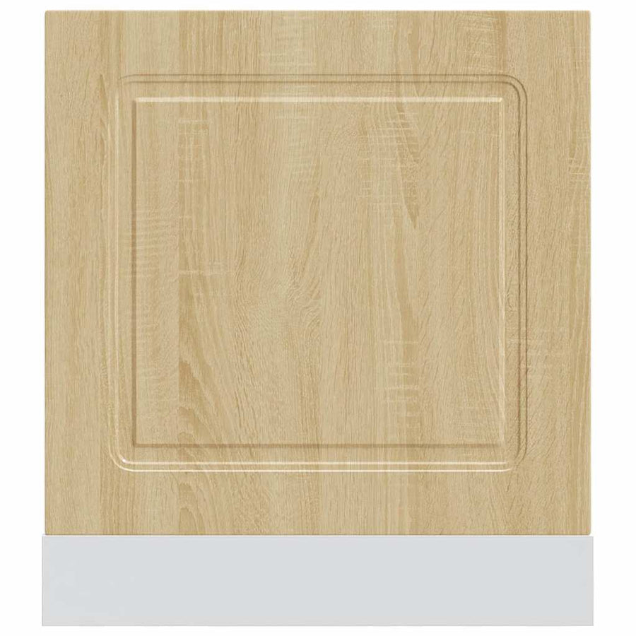Vaatwaspaneel Kalmar 60x1,5x67 cm bewerkt hout sonoma eiken
