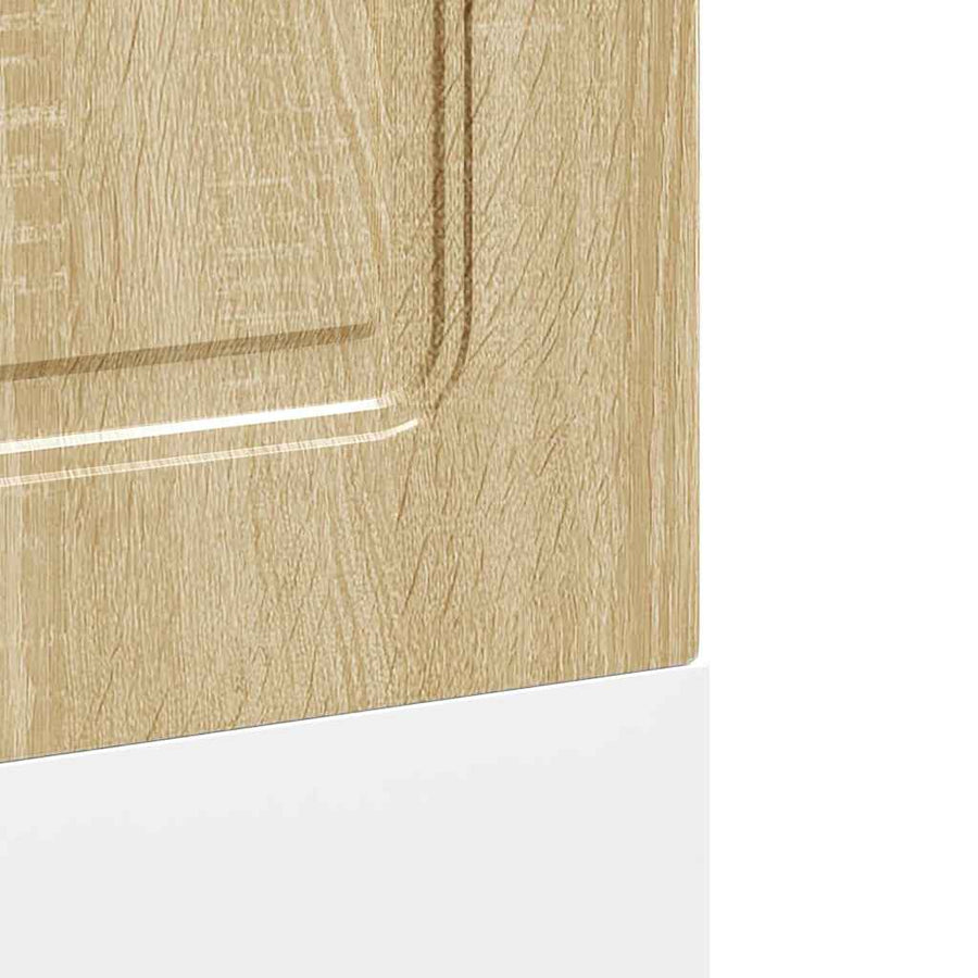Vaatwaspaneel Kalmar 60x1,5x67 cm bewerkt hout sonoma eiken
