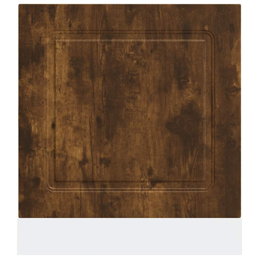 Vaatwaspaneel Kalmar 60x1,5x67 cm bewerkt hout gerookt eiken