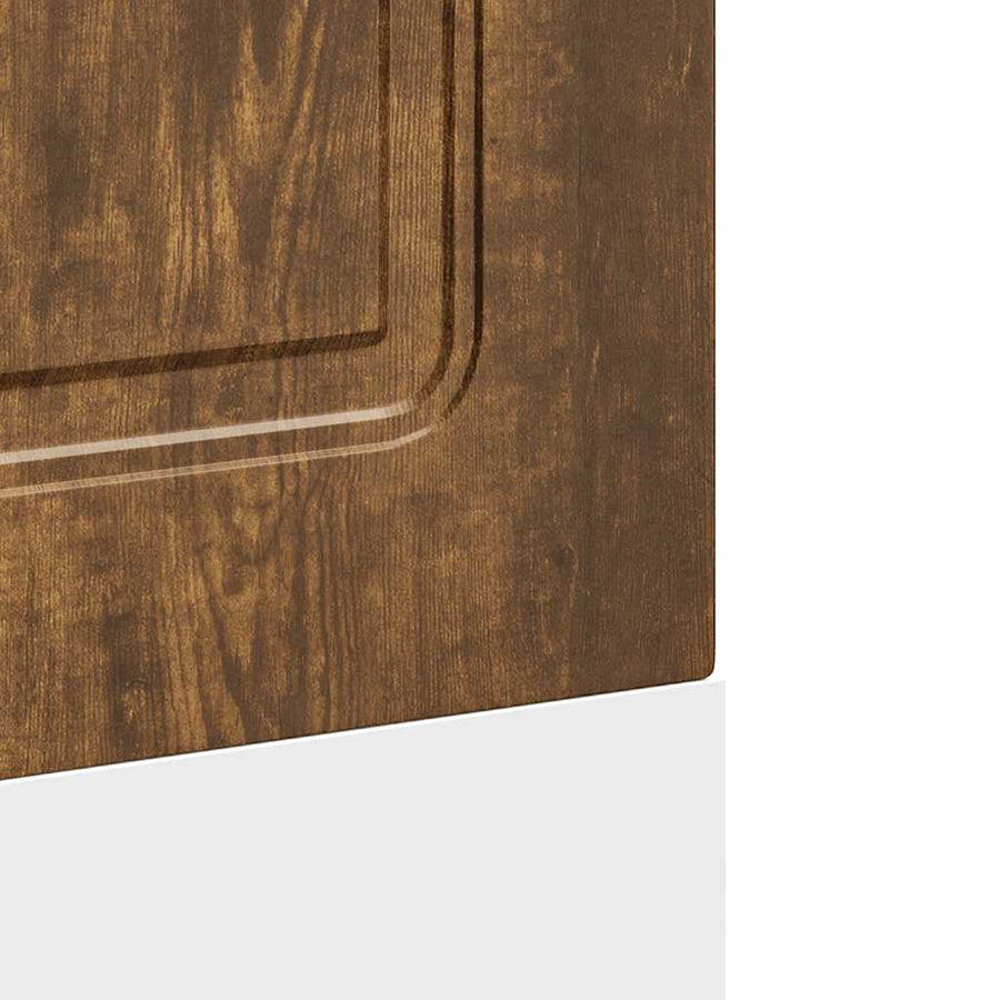 Vaatwaspaneel Kalmar 60x1,5x67 cm bewerkt hout gerookt eiken