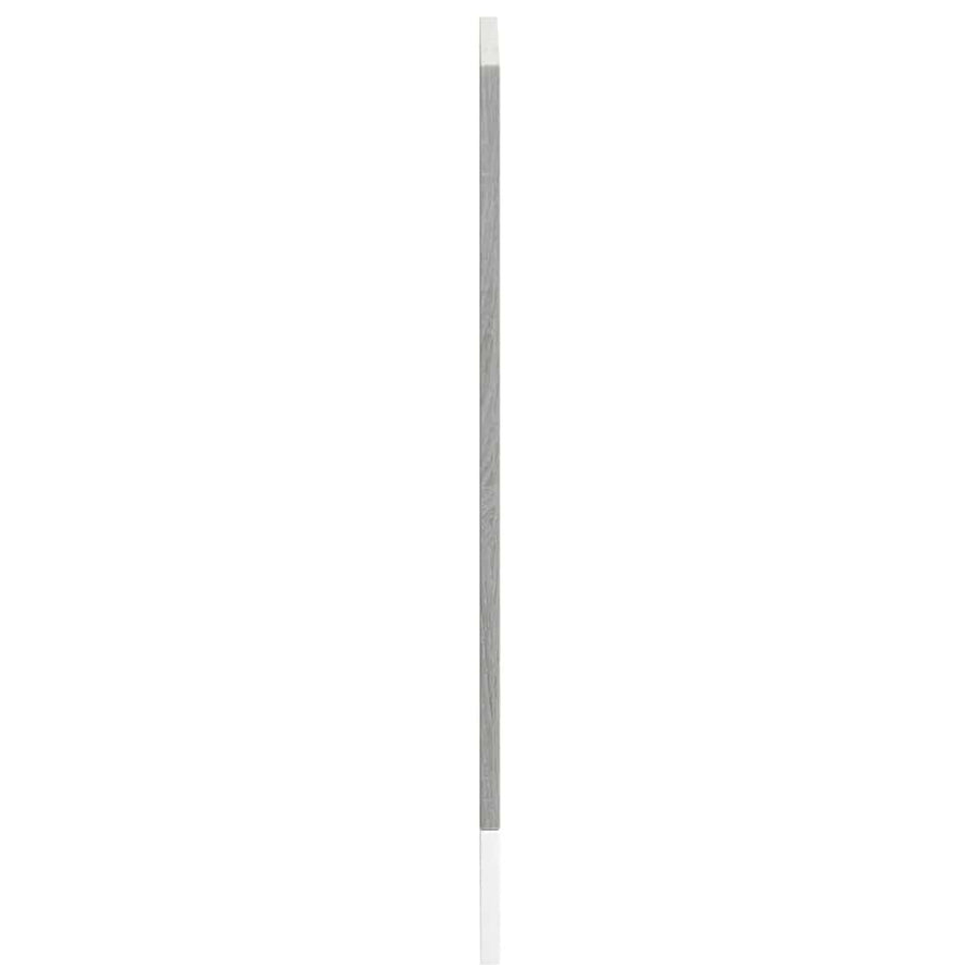 Vaatwaspaneel Kalmar 60x1,5x67 cm bewerkt hout grijs sonoma