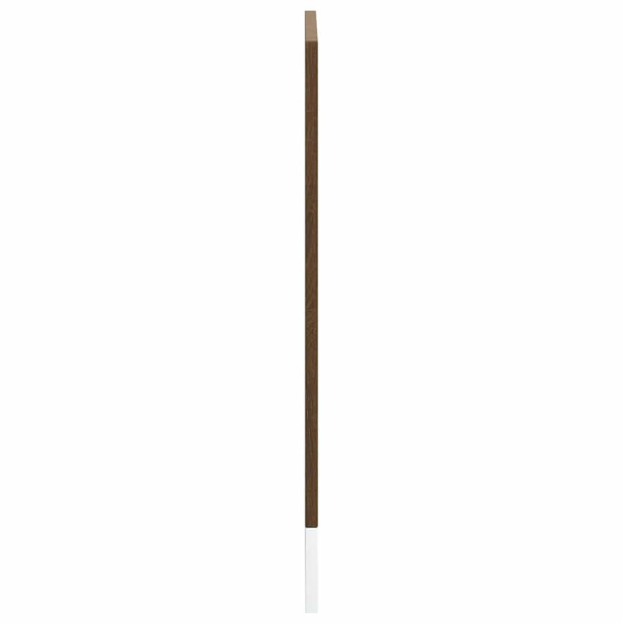 Vaatwaspaneel Kalmar 60x1,5x67 cm bewerkt hout bruin eikenkleur
