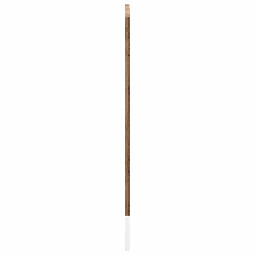 Vaatwaspaneel Kalmar 60x1,5x67 cm bewerkt hout oud houtkleurig