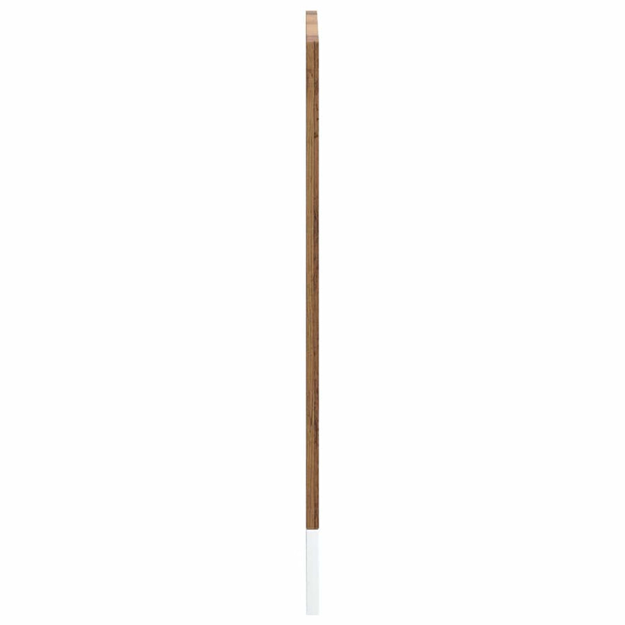 Vaatwaspaneel Kalmar 60x1,5x67 cm bewerkt hout oud houtkleurig