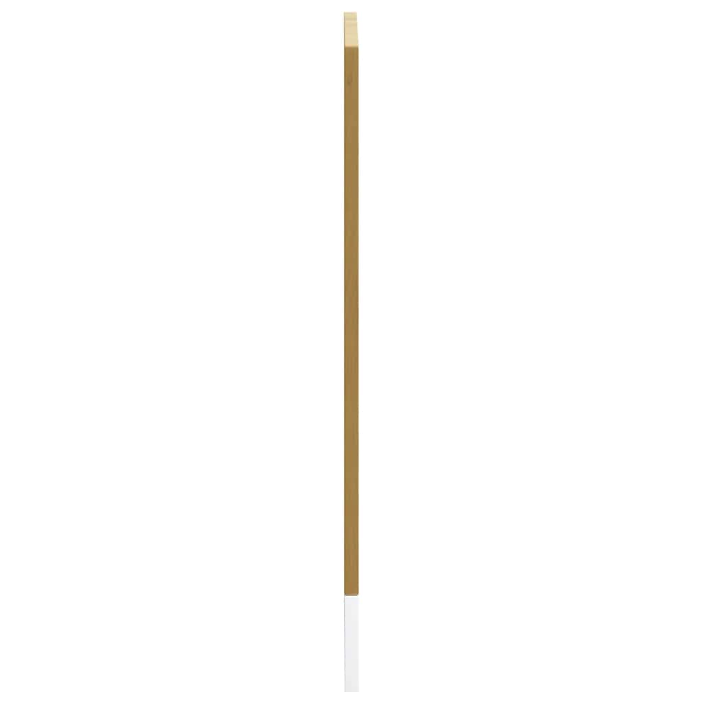 Vaatwaspaneel Kalmar 60x1,5x67 cm bewerkt hout artisanaal eiken