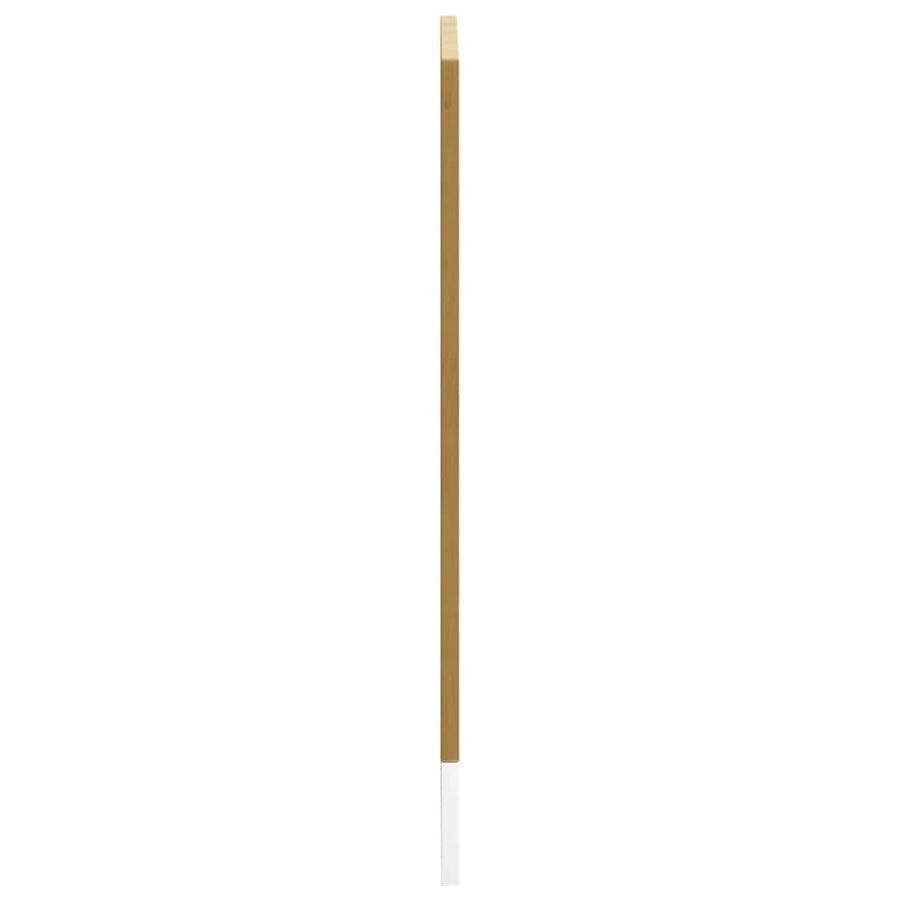 Vaatwaspaneel Kalmar 60x1,5x67 cm bewerkt hout artisanaal eiken