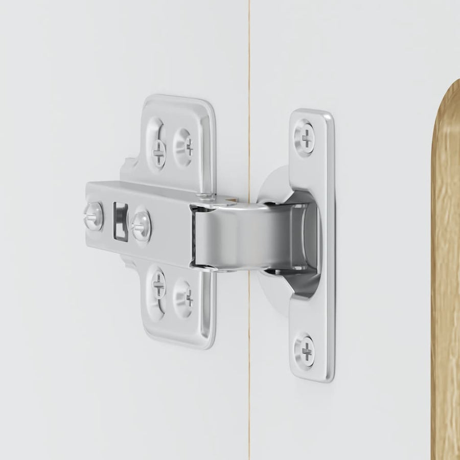 Keukenwandkast met glazen deur bewerkt hout sonoma eikenkleur