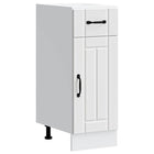 Onderkast Lucca 30x46x81.5 cm bewerkt hout wit