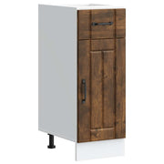 Lucca Base Cabinet with Treated Smoked Oak Wood
