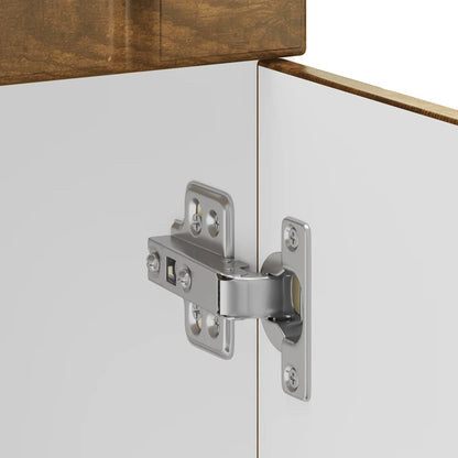 Keuken onderkast Lucca bewerkt hout gerookt eikenkleurig