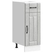 Base cabinet Lucca treated wood grey Sonoma oak colour