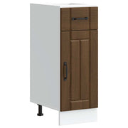 Base cabinet Lucca treated wood brown oak color