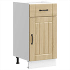 Base cabinet Lucca treated wood Sonoma oak color