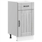 Base cabinet Lucca treated wood grey Sonoma oak colour