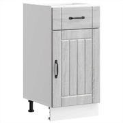 Base cabinet Lucca treated wood grey Sonoma oak colour