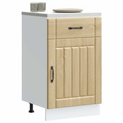 Base cabinet Lucca treated wood Sonoma oak color