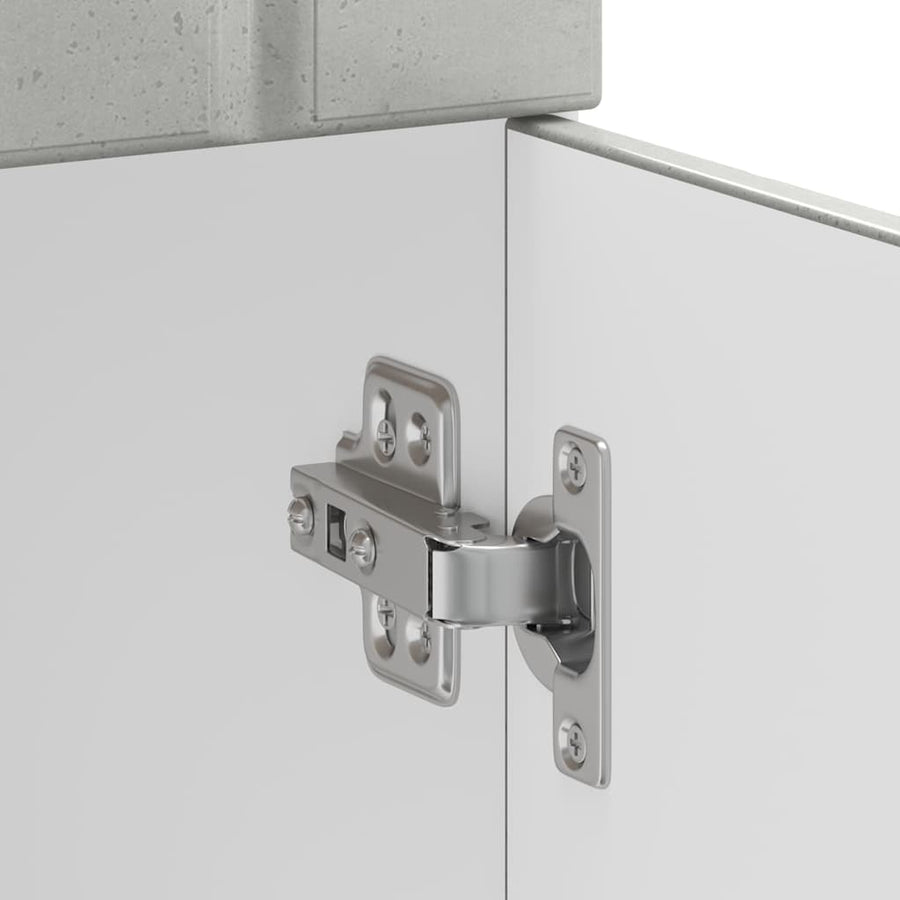 Keuken onderkast Lucca bewerkt hout betongrijs