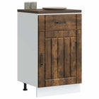 Lucca Base Cabinet with Treated Smoked Oak Wood