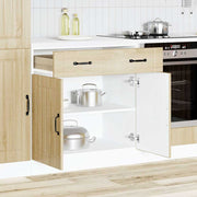 Onderkast Lucca 80x46x81.5 cm bewerkt hout sonoma eiken