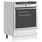 Ovenkast Lucca 60x46x81.5 cm hoogglans wit