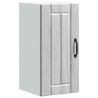 Keukenwandkast Lucca 30x31x60 cm bewerkt hout grijs sonoma