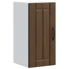 Lucca kitchen wall cabinet distressed wood brown oak color