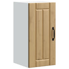 Lucca Kitchen Wall Cabinet, reclaimed wood, artisanal oak color