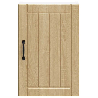 Keukenwandkast Lucca bewerkt hout sonoma eikenkleurig