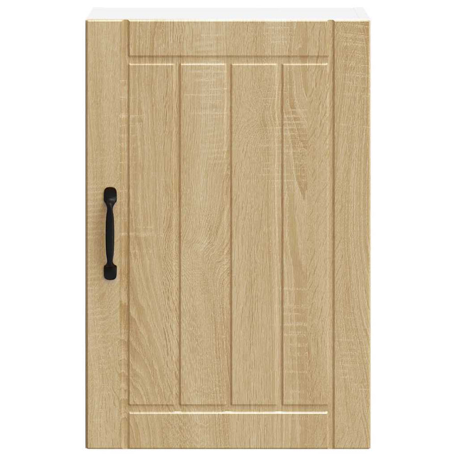 Keukenwandkast Lucca bewerkt hout sonoma eikenkleurig