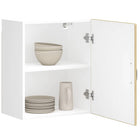 Keukenwandkast Lucca 50x31x60 cm bewerkt hout sonoma eiken