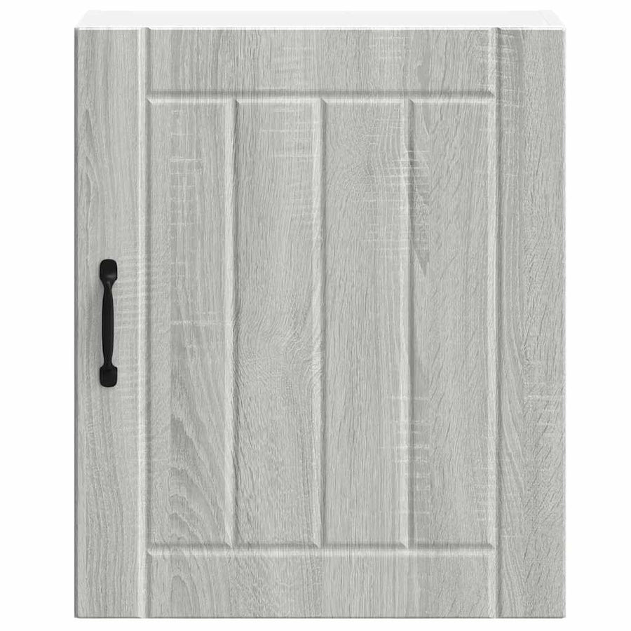 Keukenwandkast Lucca bewerkt hout grijs sonoma eikenkleur