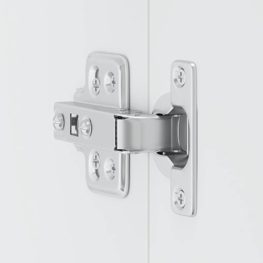 Keukenwandkast Lucca bewerkt hout wit