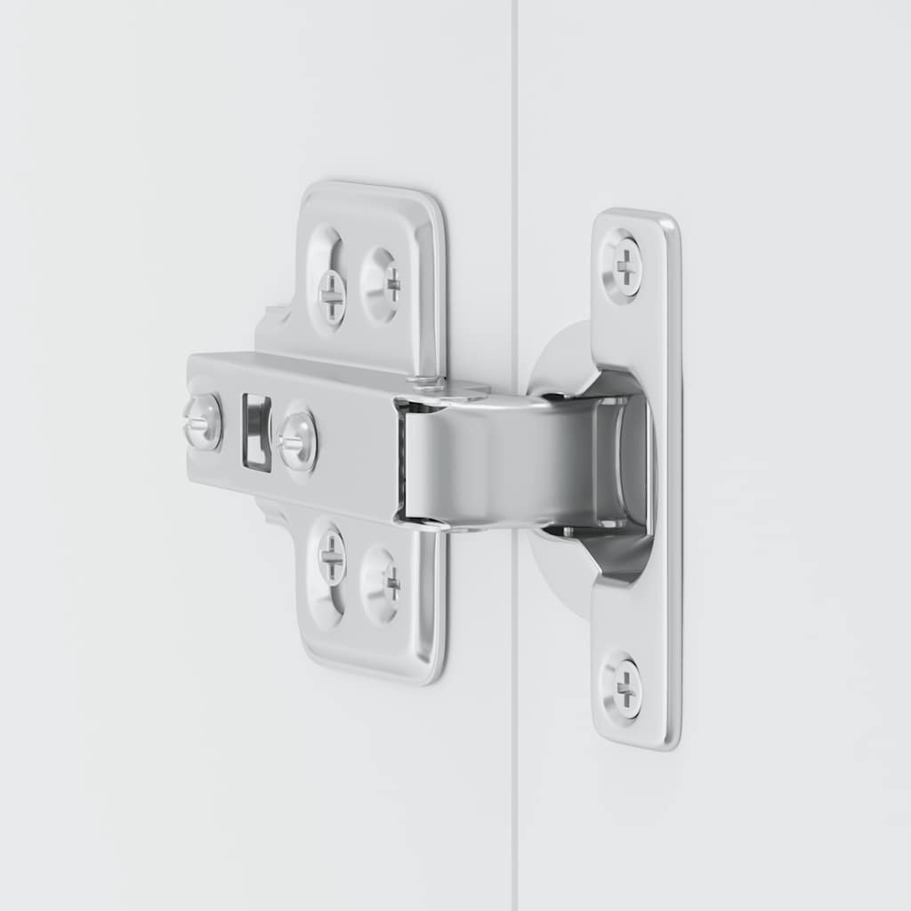 Keukenwandkast Lucca bewerkt hout wit