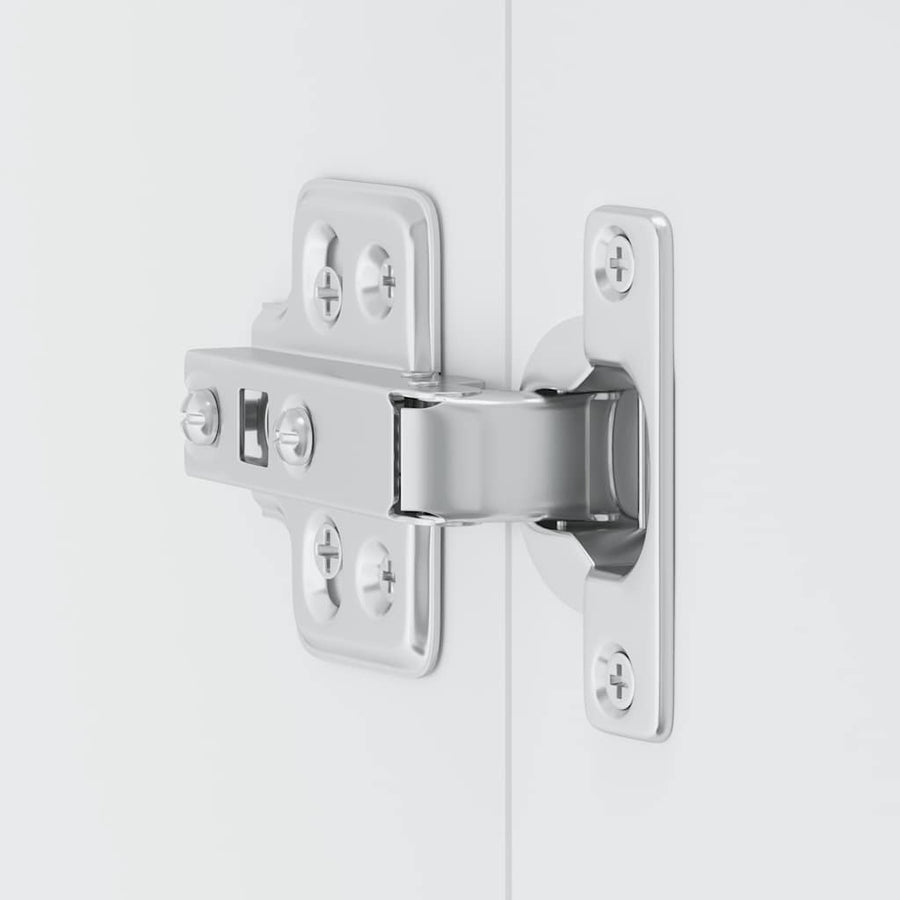 Keukenwandkast Lucca bewerkt hout wit