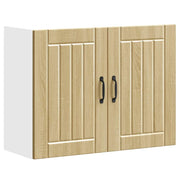 Keukenwandkast Lucca 80x31x60 cm bewerkt hout sonoma eiken