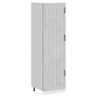 Kitchen cabinet Lucca distressed wood concrete grey