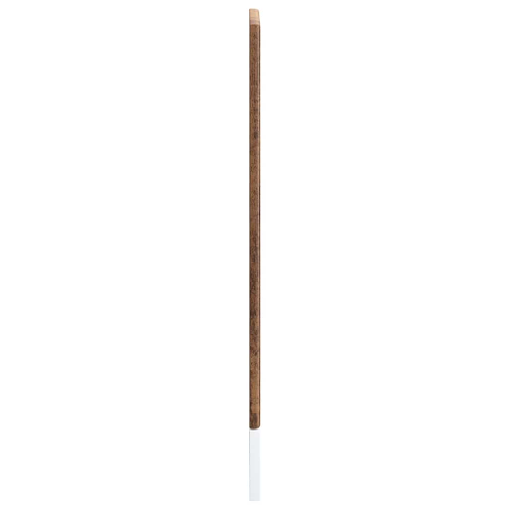 Vaatwaspaneel Lucca bewerkt hout oud houtkleurig