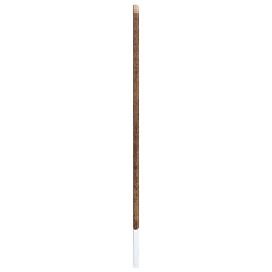 Vaatwaspaneel Lucca bewerkt hout oud houtkleurig
