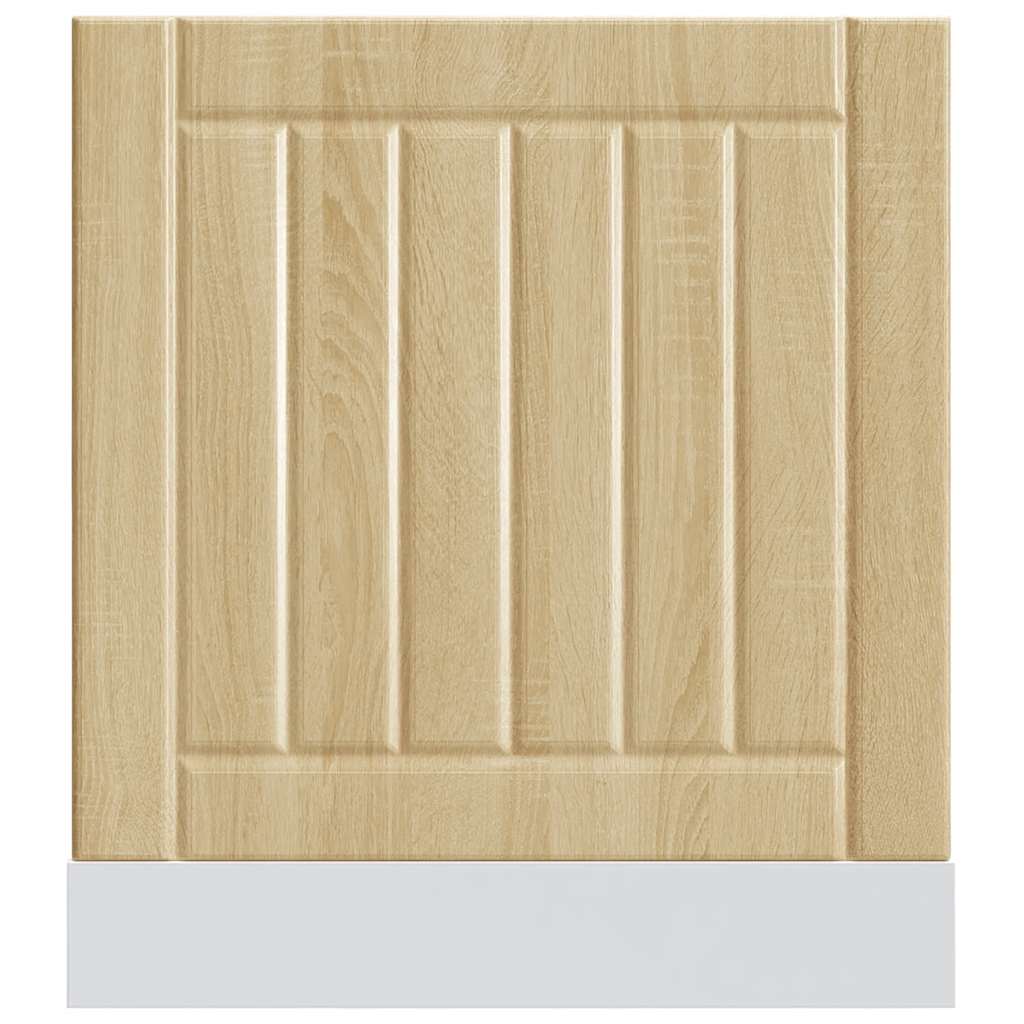 Vaatwaspaneel Lucca bewerkt hout sonoma eikenkleurig