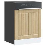 Vaatwaspaneel Lucca 60x1.5x67 cm bewerkt hout sonoma eiken