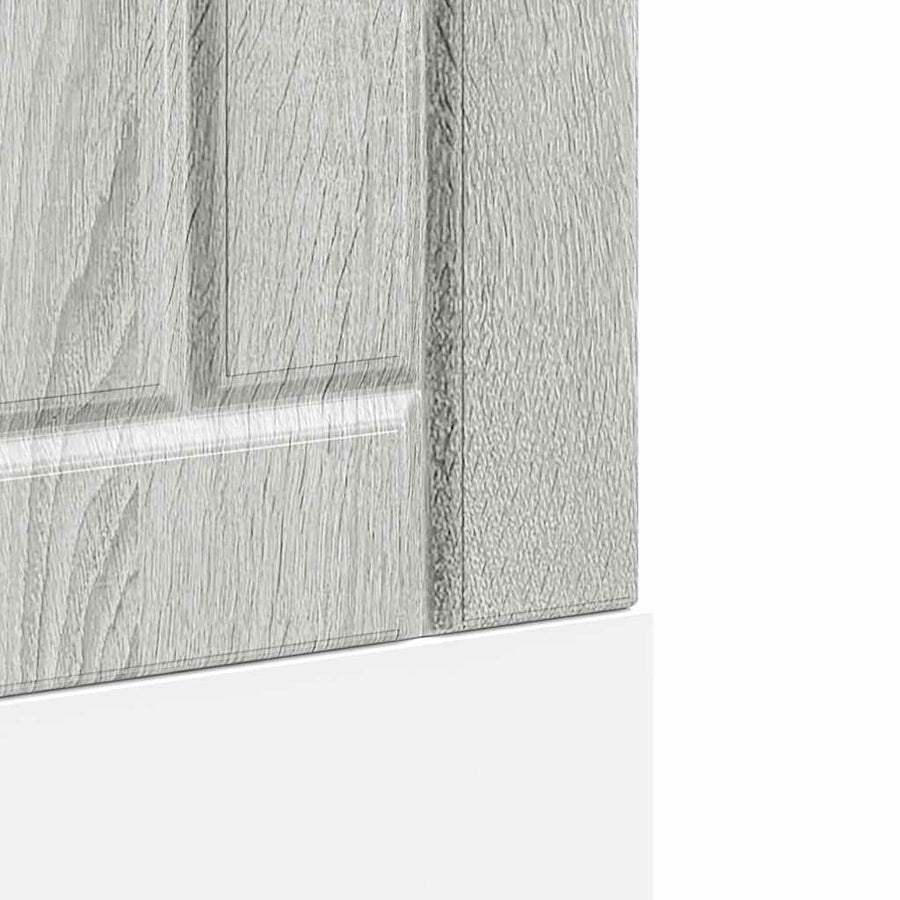 Vaatwaspaneel Lucca bewerkt hout grijs sonoma eiken