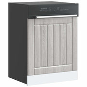 Vaatwaspaneel Lucca 60x1,5x67 cm grijs sonoma eiken