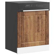 Vaatwaspaneel Lucca 60x1.5x67 cm bewerkt hout oud houtkleurig