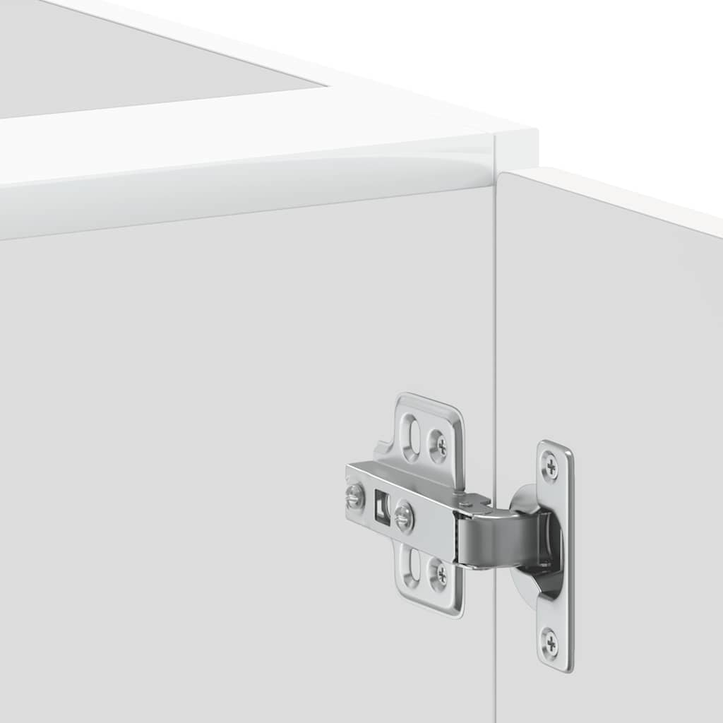 Keuken onderkast "Porto" bewerkt hout wit