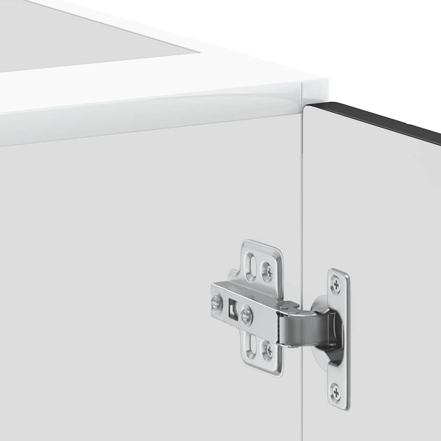 Keuken onderkast "Porto" bewerkt hout zwart