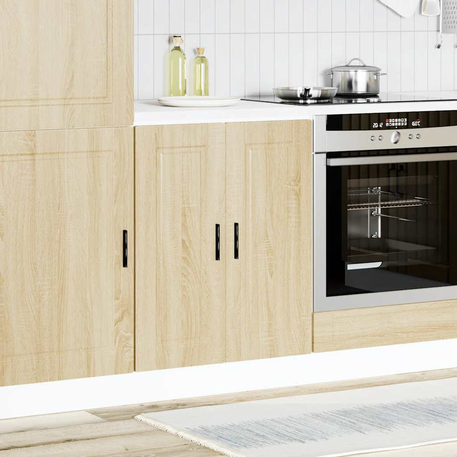 Keuken onderkast "Porto" bewerkt hout sonoma eikenkleurig