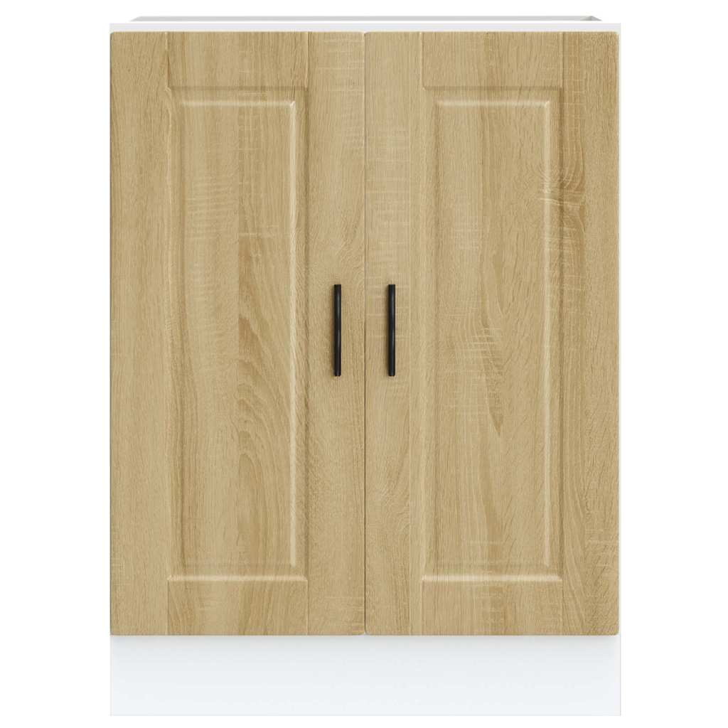 Keuken onderkast "Porto" bewerkt hout sonoma eikenkleurig